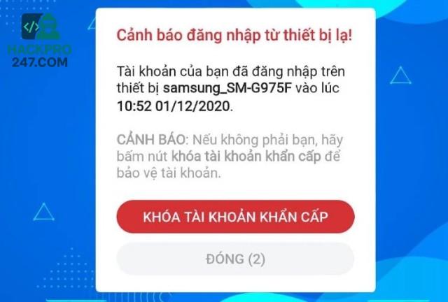 Dấu Hiệu Nhận Biết Zalo Bị Hack