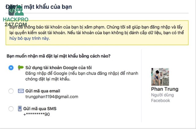 Kiểm tra xem bạn có còn truy cập được vào tài khoản hay không.