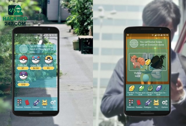 Cách Hack Bóng Pokemon GO