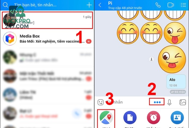 Zalo có thể sử dụng các thuật toán để phát hiện vị trí giả mạo