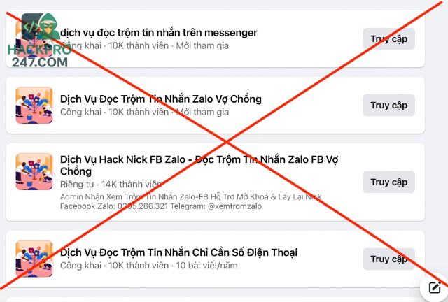 Việc cố gắng hack tài khoản người khác là hành vi vi phạm pháp luật và đạo đức